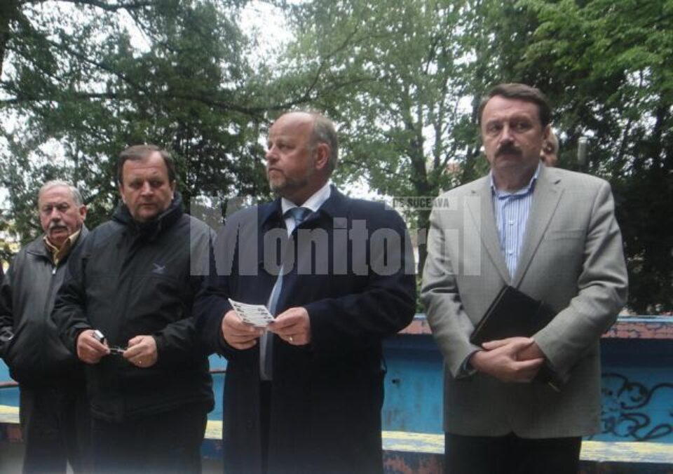 Gheorghe Flutur și Aurel Olărean s-au întâlnit joi cu cetățenii municipiului Rădăuți