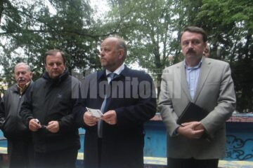 Gheorghe Flutur și Aurel Olărean s-au întâlnit joi cu cetățenii municipiului Rădăuți