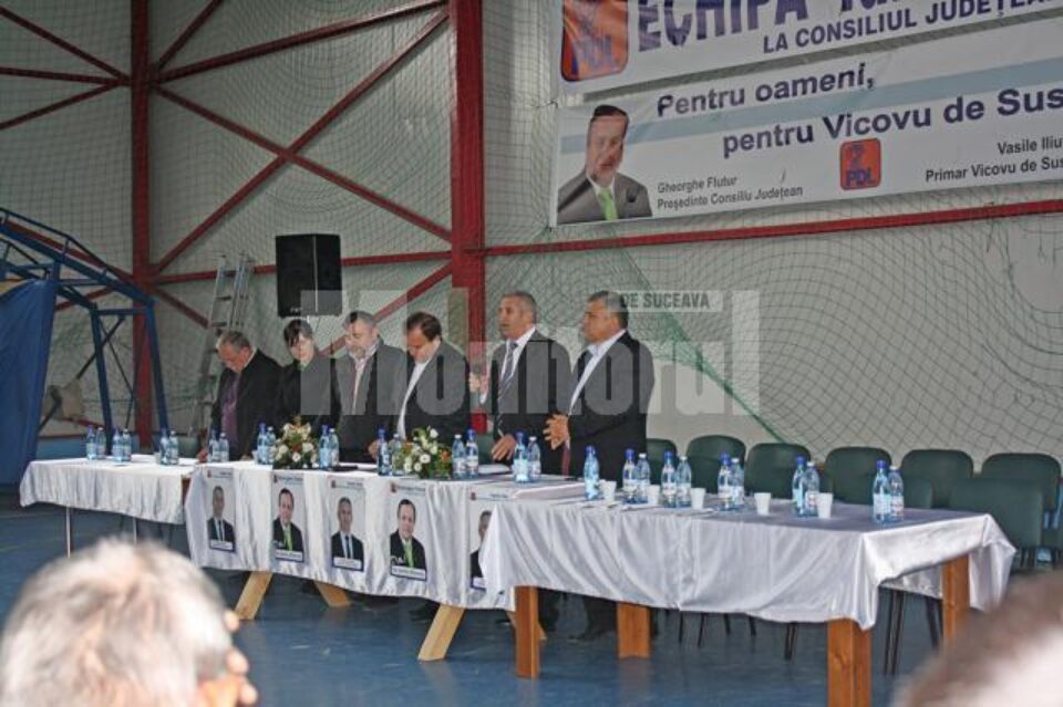 În urma întâlnirii de la Vicovu de Sus, cei prezenți și-au declarat susținerea pentru echipa Flutur-Iliuț