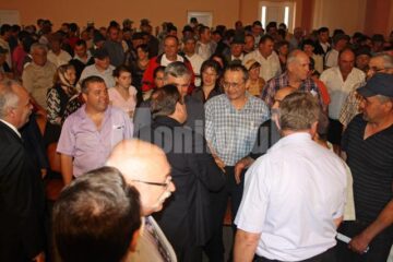 Locuitorii din Cornu Luncii i-au mulțumit președintelui Gheorghe Flutur pentru sprijinul acordat