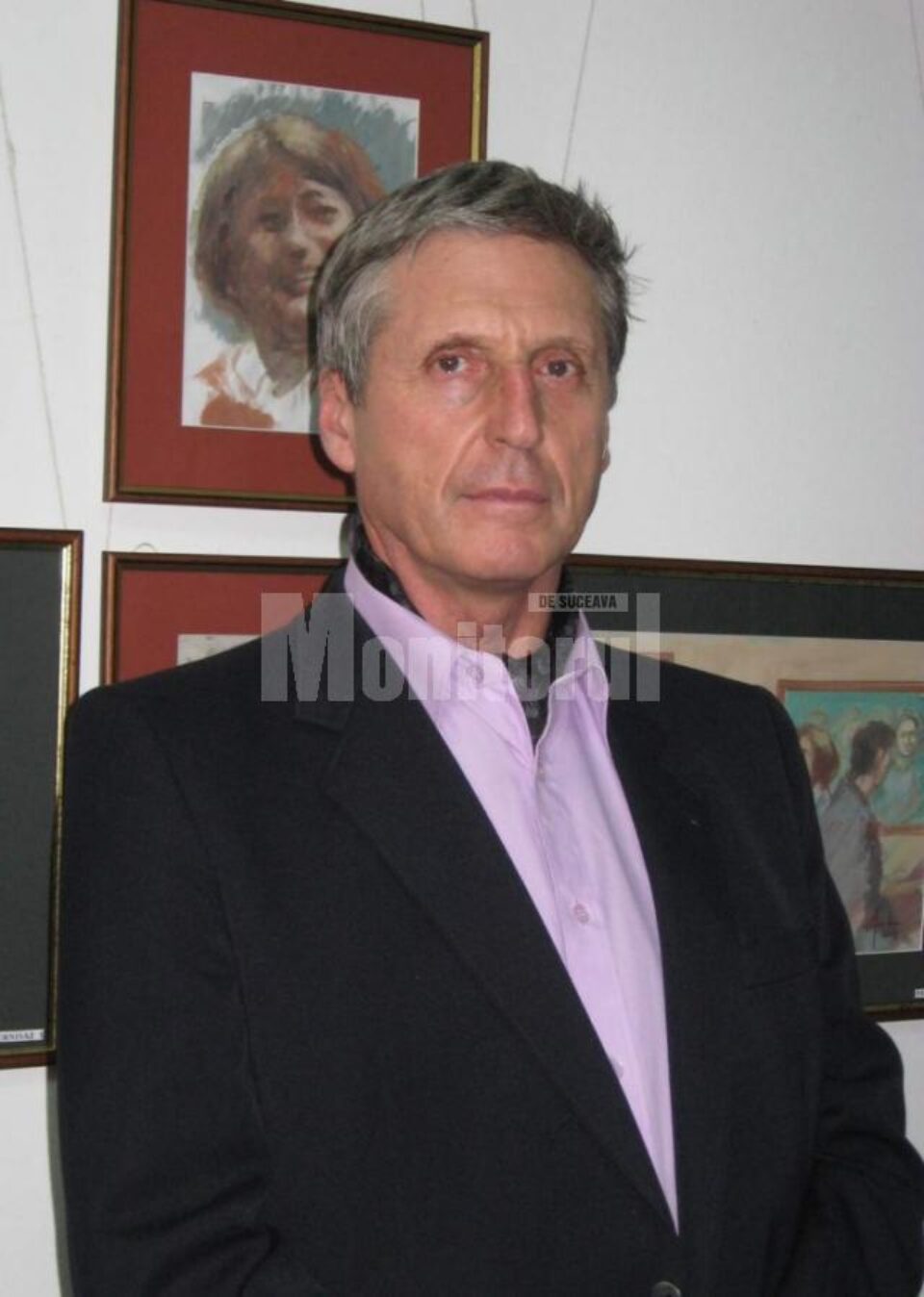 Artistul plastic fălticenean Anton Costîn