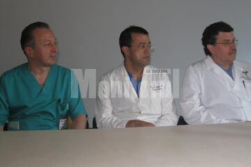 Dr. Dorin Stănescu, alături de medicii Ashraf Habib, care profesează în Carolina de Nord, și Virgil Mănică, care lucrează la Boston
