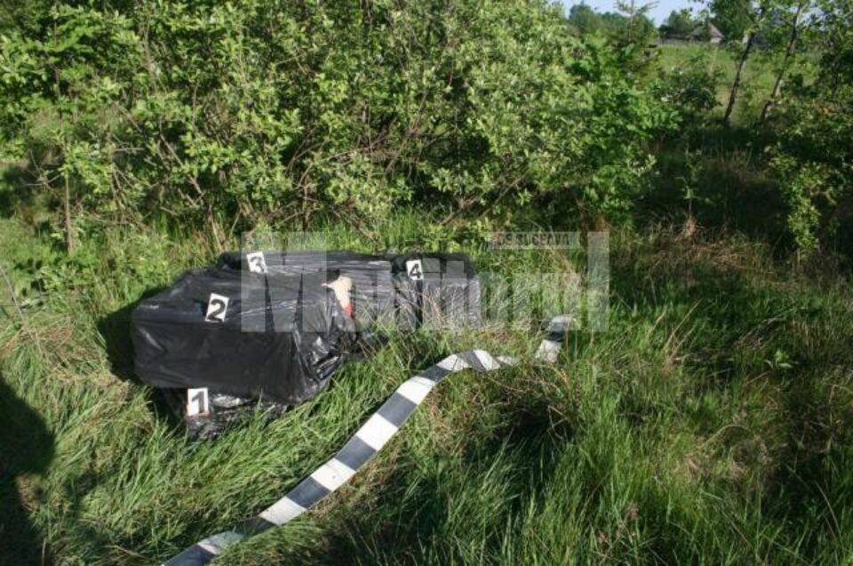 Opt focuri de armă pentru interceptarea unui transport de țigări de contrabandă