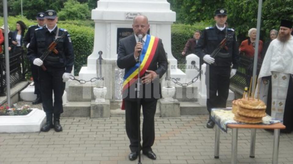 Primarul municipiului Rădăuți, Aurel Olărean, prezent la manifestare