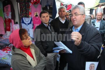 Ion Lungu s-a întâlnit cu comercianții din Bazar, pe care i-a asigurat de sprijinul său