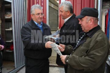 Ion Lungu s-a întâlnit cu comercianții din Bazar, pe care i-a asigurat de sprijinul său