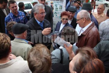 Ion Lungu s-a întâlnit cu comercianții din Bazar, pe care i-a asigurat de sprijinul său