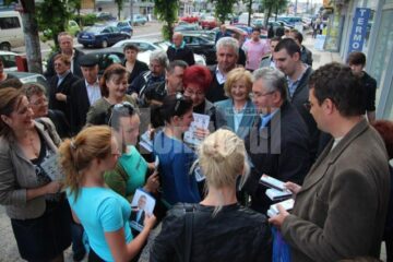 Ion Lungu s-a întâlnit cu comercianții din Bazar, pe care i-a asigurat de sprijinul său