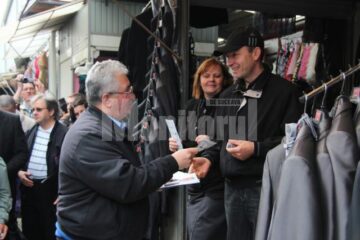 Ion Lungu s-a întâlnit cu comercianții din Bazar, pe care i-a asigurat de sprijinul său