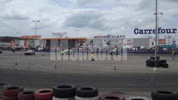 Spectacol total oferit de piloții de drift la Suceava