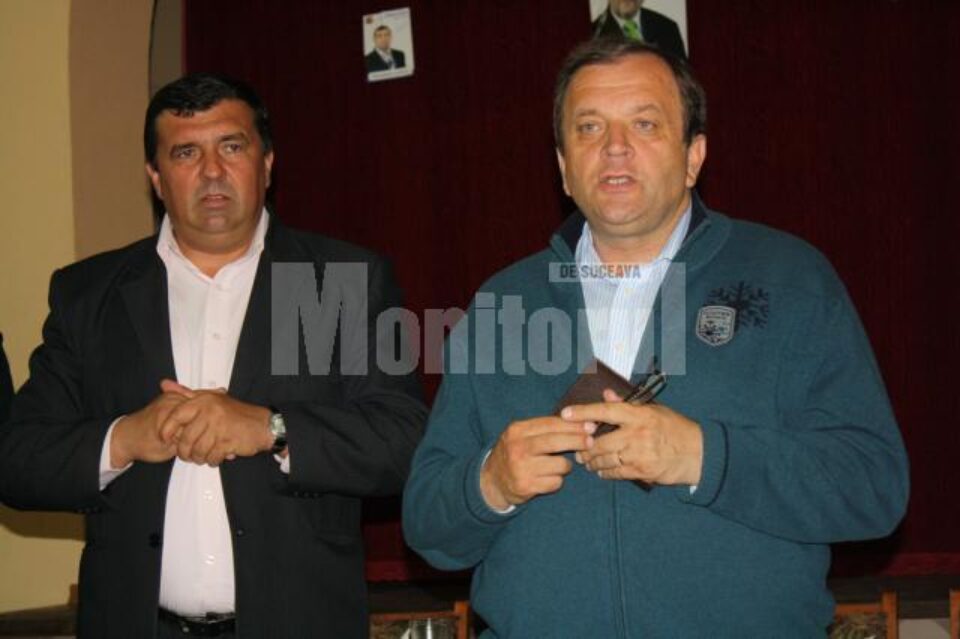 Președintele Consiliului Județean și al PDL Suceava, Gheorghe Flutur, a remarcat investițiile făcute în ultimii ani în comuna Bilca