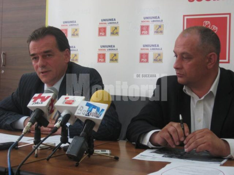 Ludovic Orban și Alexandru Băișanu