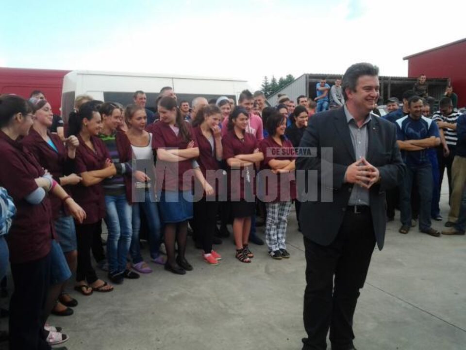 Nechifor s-a întâlnit cu angajații fabricilor de încălțăminte din zona Vicov