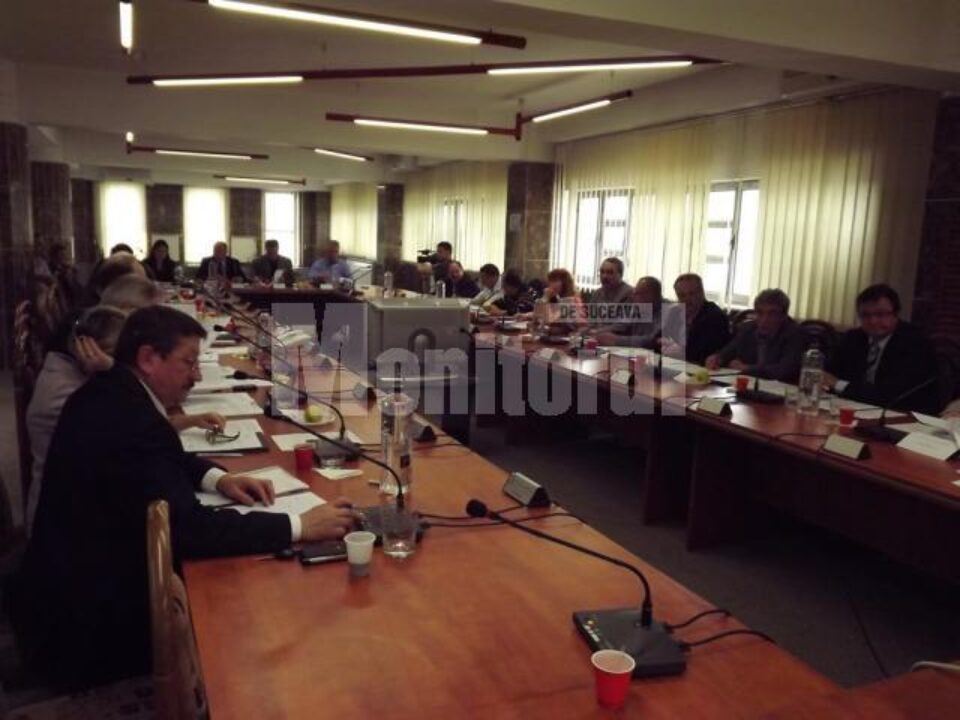 Ultima ședință a Consiliului Local Suceava din acest mandat