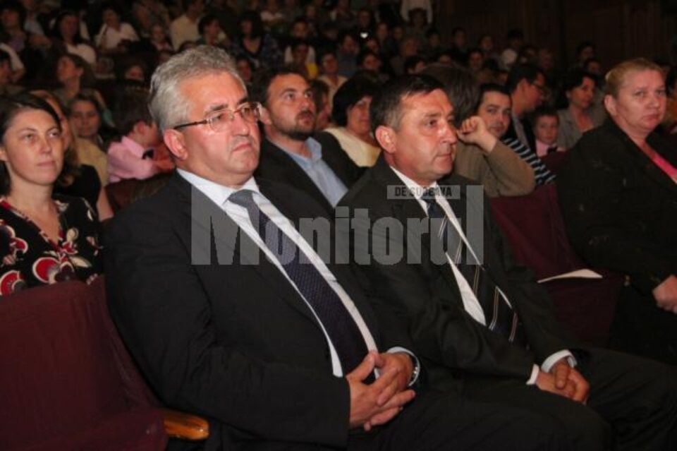 Ion Lungu a ținut să fie prezent la spectacolul elevilor de la Școala nr. 8