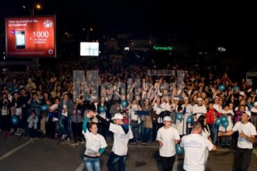 Aurel Olărean și-a prezentat echipa în fața câtorva mii de rădăuțeni
