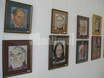 Scene de vernisaj și „portrete de flori”, la Galeria „Ștefan Luchian”