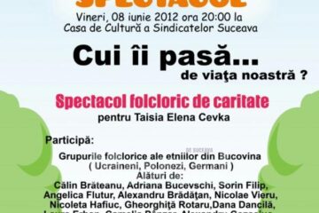 Spectacol folcloric de caritate