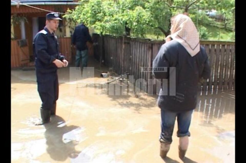 Inundații în județul Suceava