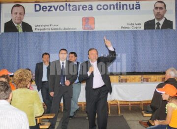 Flutur și primarul PDL din Coșna, Iliuță Ivan