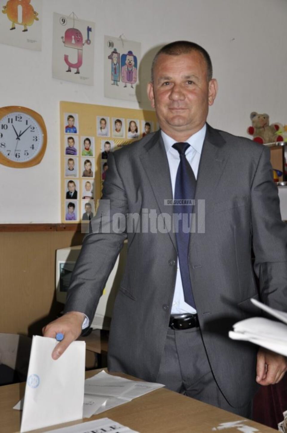 Viorel Cucu, la vot
