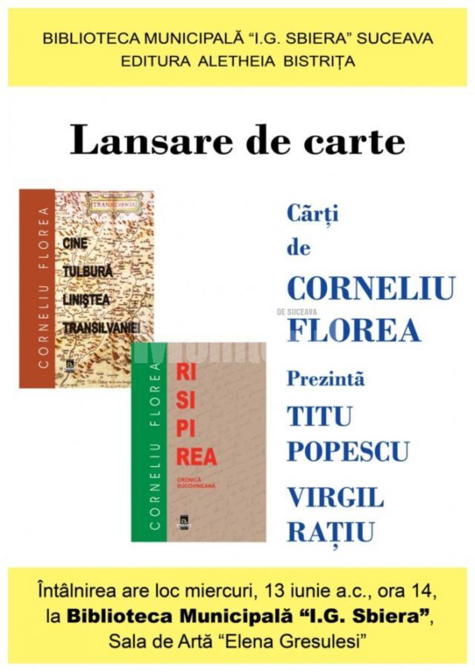 Lansare de carte