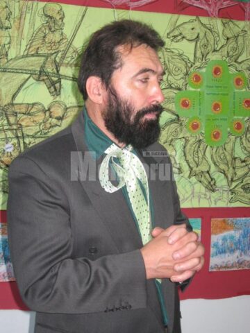 Constantin Ungureanu BOX în timpul desfășurării happening-ului