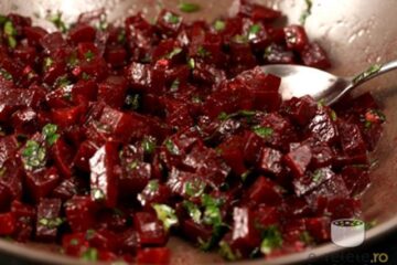 Salată marocană de sfeclă roșie