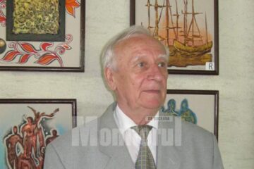 Artistul plastic humorean Radu Bercea
