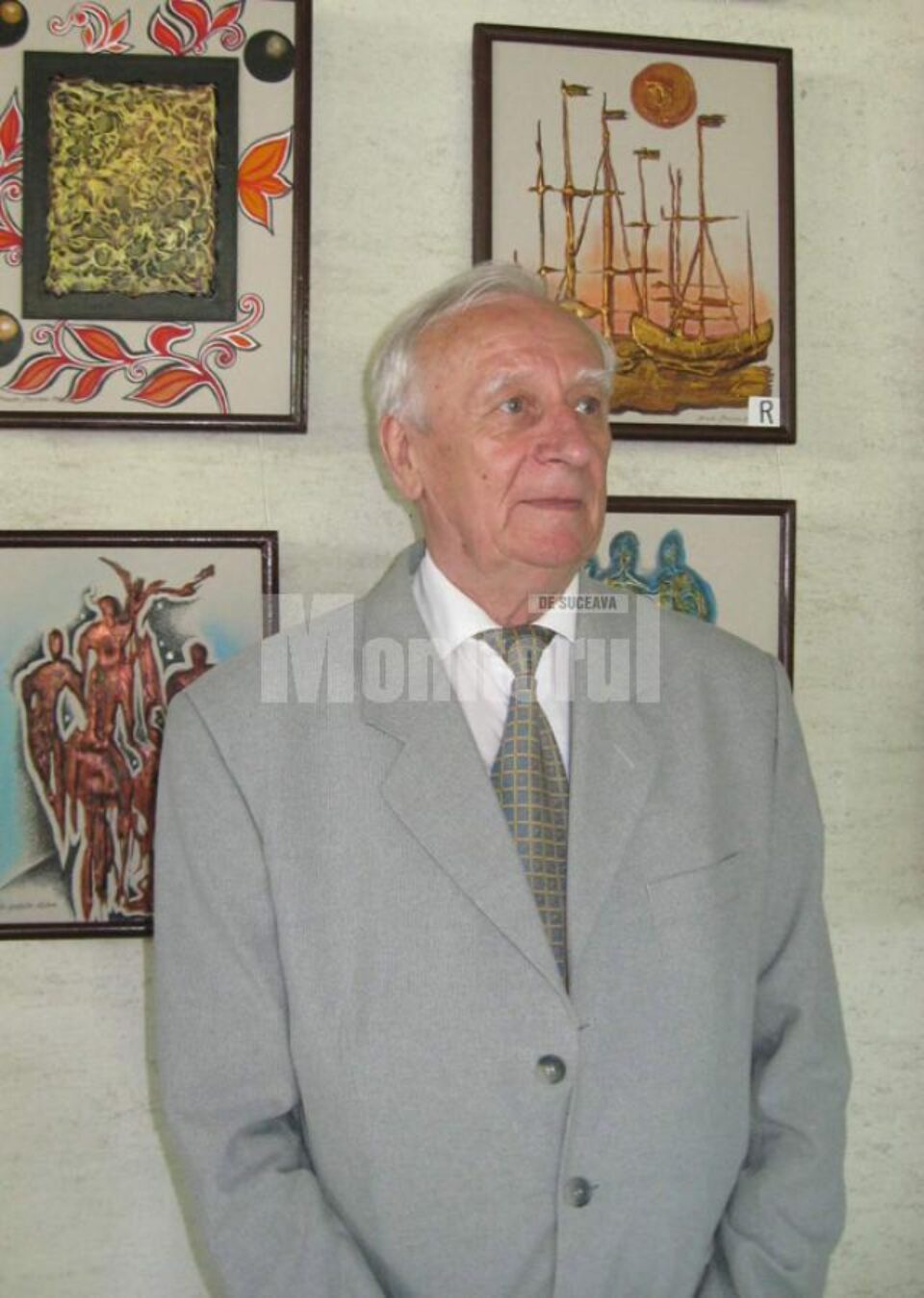 Artistul plastic humorean Radu Bercea