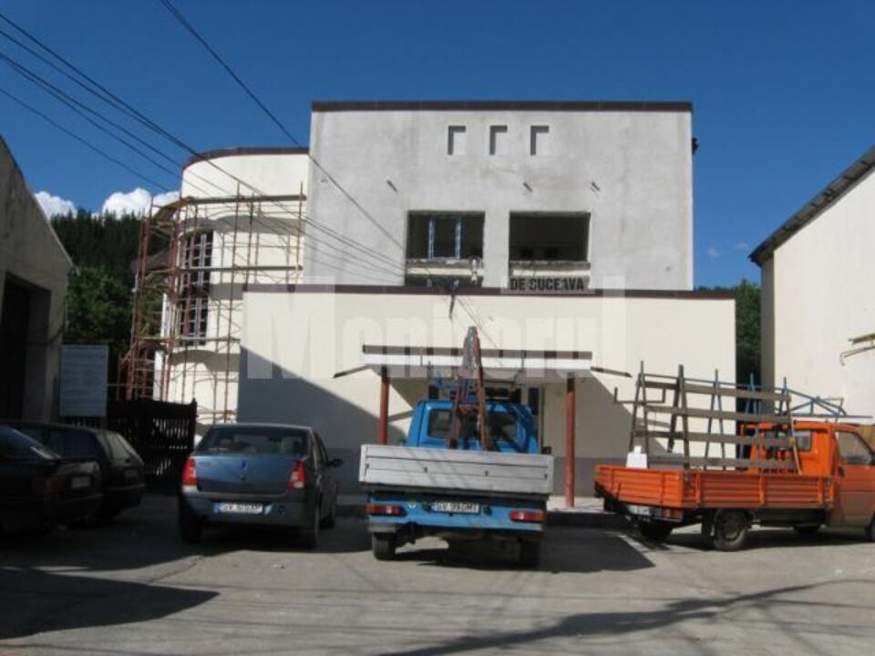 La Casa de Cultură Gura Humorului, reabilitarea și modernizarea se desfășoară în ritm intens