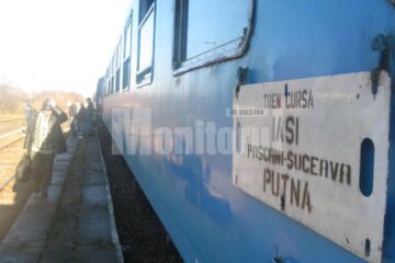 Circulația feroviară spre Putna va fi reluată parțial prin reintroducerea trenurilor Iași-Putna