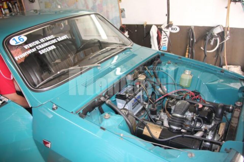 Un vehicul istoric omologat, aflat în stare impecabilă