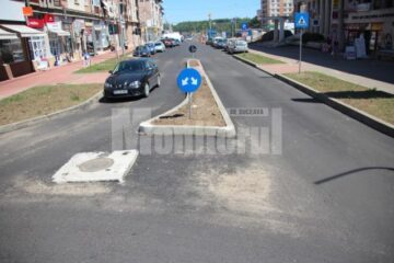 Strada Nicolae Bălcescu, recent modernizată