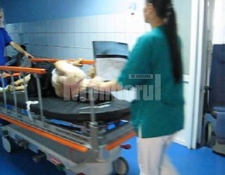 Un bărbat din comuna Stamate a ajuns la Urgențele Spitalului Județean Suceava
