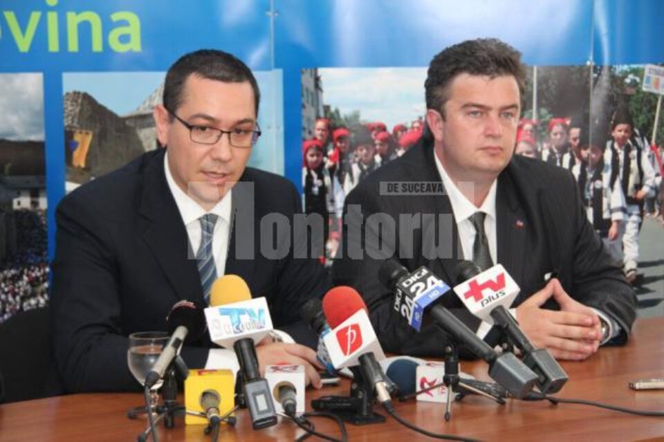 Victor Ponta și Cătălin Nechifor