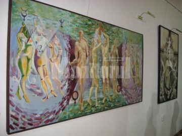 Secvențe din expoziția Absolvent Art 2012