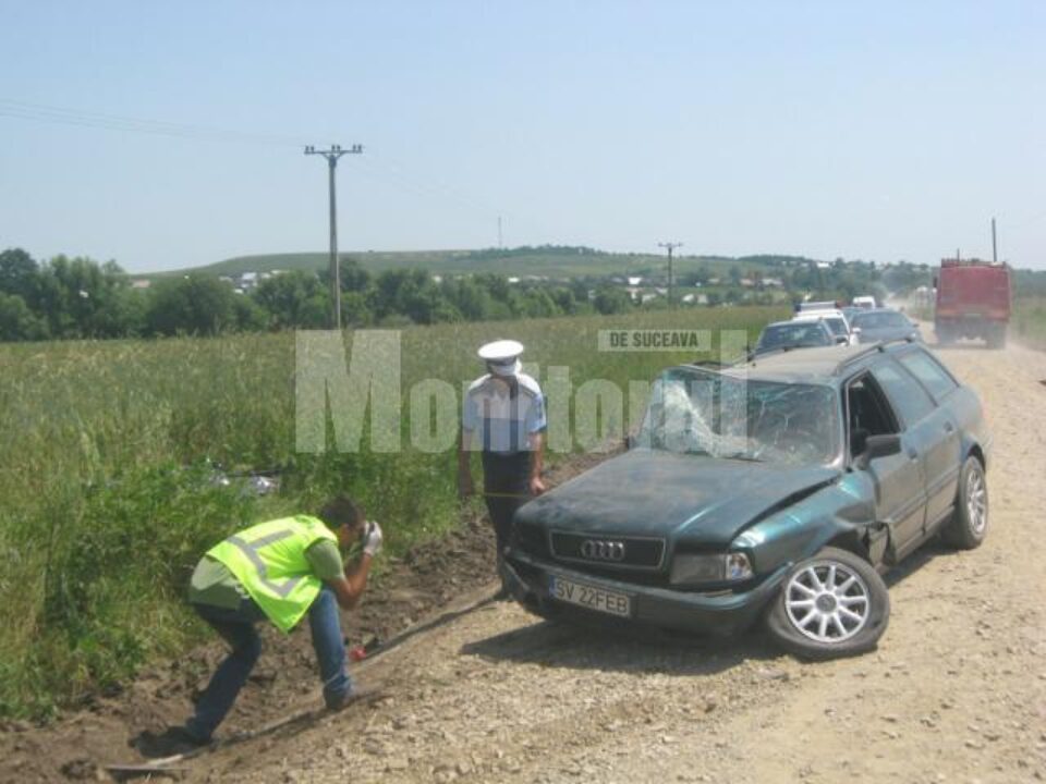 Ghinionul a făcut ca mașina să se izbească violent în cele doua femei