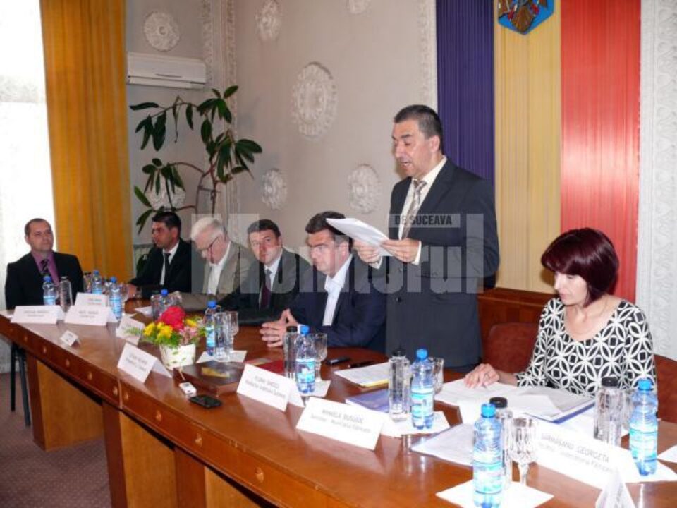 La ceremonie a fost prezent și Cătălin Nechifor, președintele Consiliului Județean