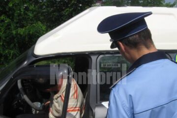 303 amenzi au fost date pentru nereguli constatate în trafic