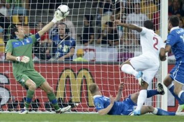 Italia a învins Anglia cu scorul de 4-2. Foto: MEDIAFAX
