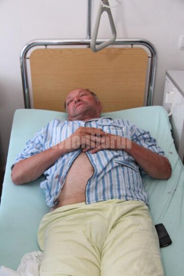 Vasile Chifan, bărbatul ajuns la spital