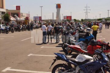 Parada motocicliștilor a făcut popas la Iulius Mall