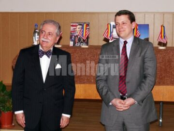 Eliot și Marc Sorel, la Fălticeni