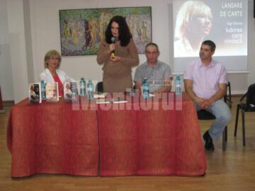 Psihologul Gabriela Clement vorbind despre cartea lui Gigi Ghinea