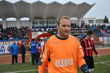 Portarul Vasile Prisacă a preferat să plece de la Botoșani deși mai avea un an de contract. Foto: Botosaneni.ro