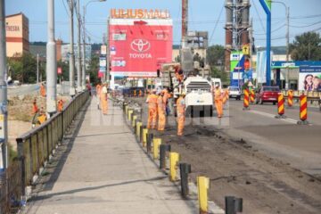 Lucrările la podul de peste râul Suceava vor dura aproximativ o lună de zile