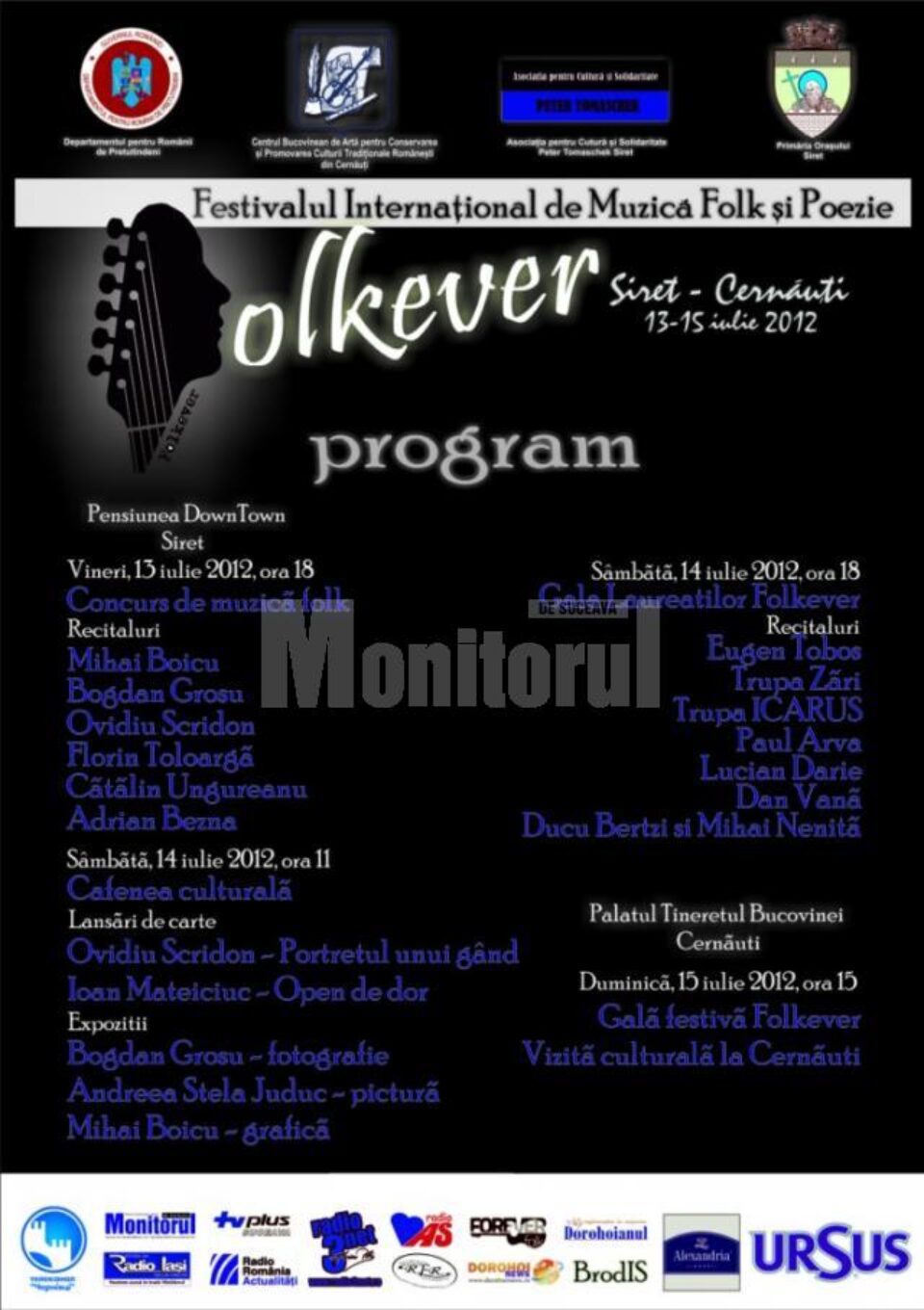 Festivalul Internațional de Muzică Folk și Poezie „Folkever” 2012