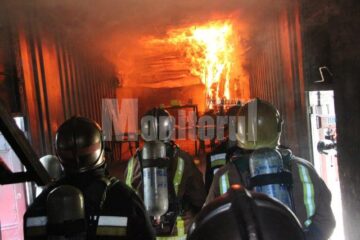 Spațiul în care se provoacă incendii și se exersează tehnicile de intervenție