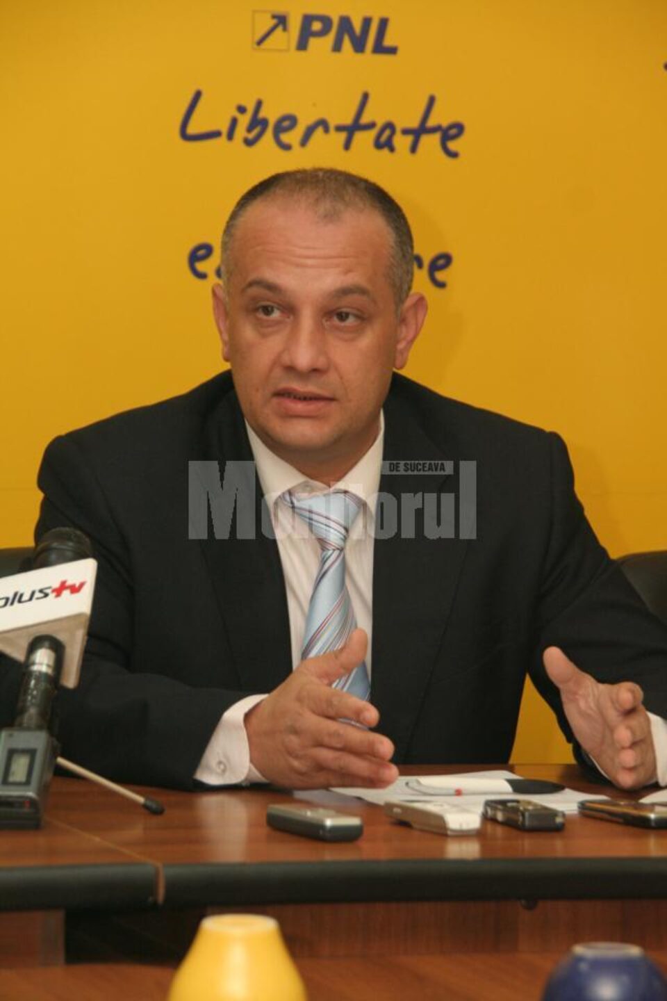 Vicepreședintele Consiliului Județean Suceava și liderul liberalilor suceveni, Alexandru Băișanu